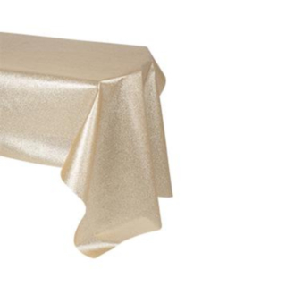 Glittrande Duk Champagne