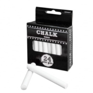 Tavelkrita Vit 24-Pack