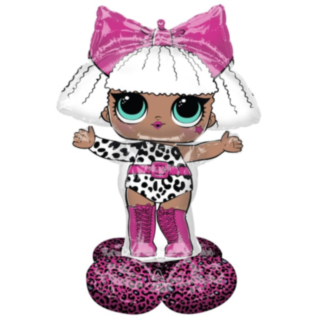LOL Surprise® Glam Diva Folieballong Med Fot