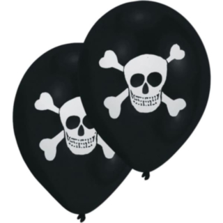 Pirat Dödskalle Latexballonger