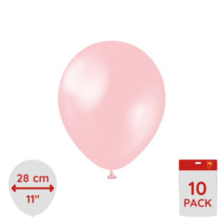 Latexballonger Pärlemor Rosa