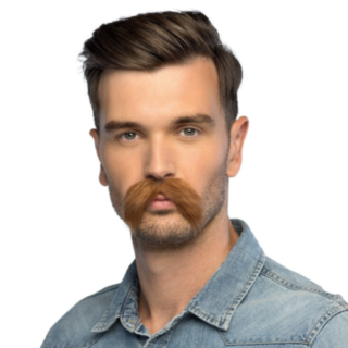 Brun Mustasch