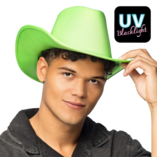 UV Cowboyhatt Grön