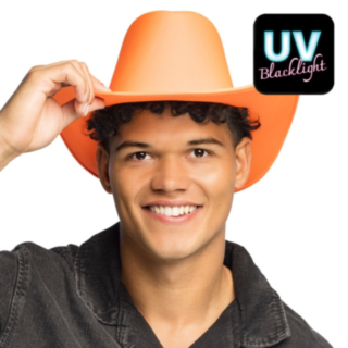 UV Cowboyhatt Orange