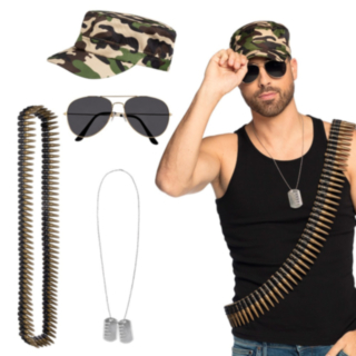Soldat Tillbehörsset Kamouflage