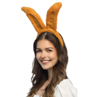 Bunny Hårband Orange