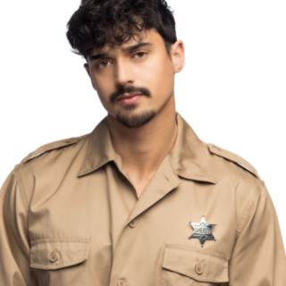 Sheriffstjärna Silver