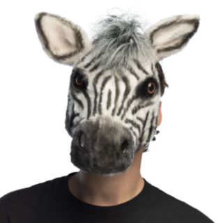 Zebra Halvmask