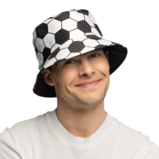 Fotboll Bucket Hat Svart/Vit