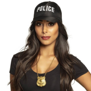 Special Police Halsband Polisbricka