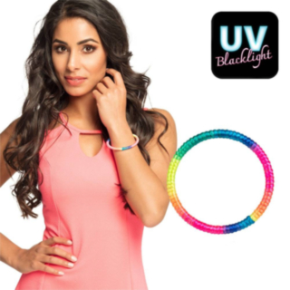 UV Armband Regnbåge