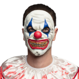 Horror Clown Skummask