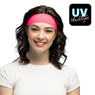 UV Pannband Neonrosa