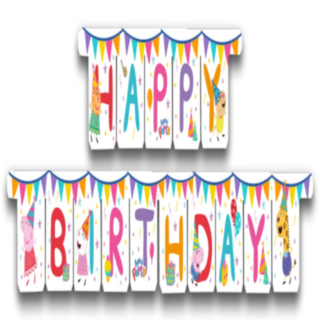Greta Gris® Happy Birthday Girlang