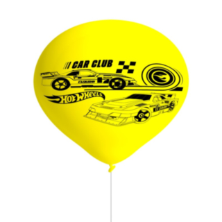 Hot Wheels® Latexballonger Gul