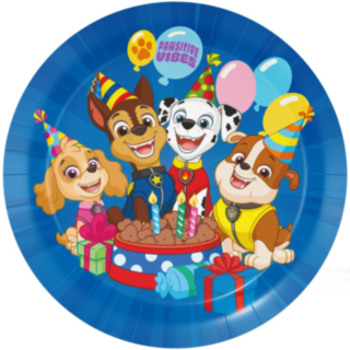 Paw Patrol® Pawsitive Vibes Papperstallrikar