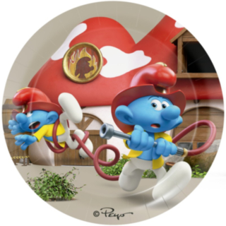 Smurfarna® Papperstallrikar