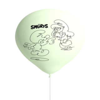 Smurfarna® Latexballonger Ljusgrön