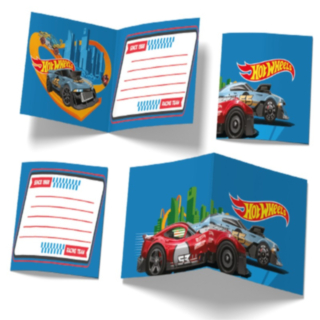 Hot Wheels® Inbjudningskort