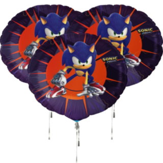 Sonic Prime® Rund Folieballong