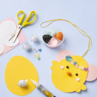 Påskkycklingar DIY