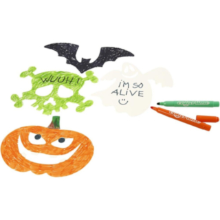 Halloween Kartongfigurer
