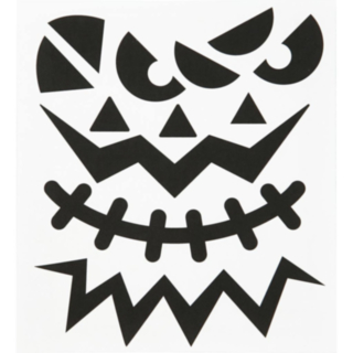 Pumpa Halloween Klistermärken