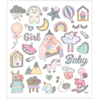 Baby Girl Klistermärken