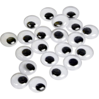 Rörliga Ögon DIY Ø 14 mm