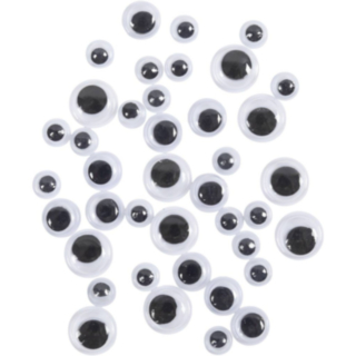 Rörliga Ögon DIY Ø 6-10 mm