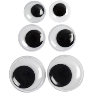 Rörliga Ögon DIY Ø 12-20 mm