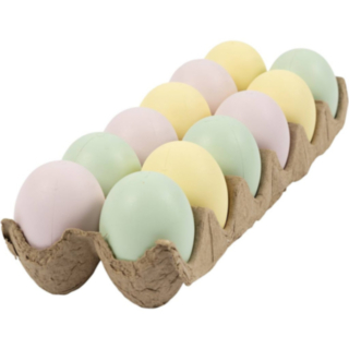 Plast Påskägg Pastell