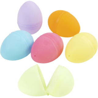 Plast Påskägg Pastell