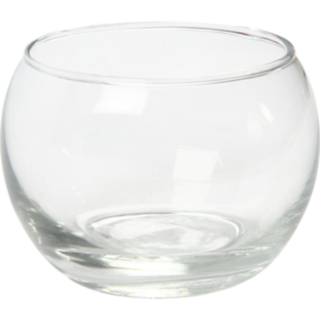 Klotformad Värmeljushållare Glas