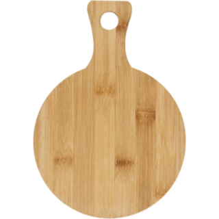 Rund Skärbräda Bambu