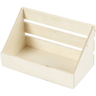 Trä Vägghylla Beige