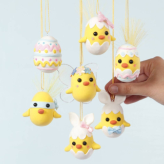 Påskkycklingar DIY