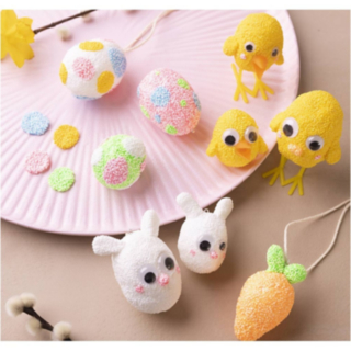 Påskfigurer DIY Modelleringsset