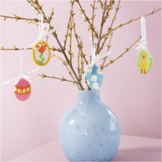 Påskägg DIY Flerfärgade