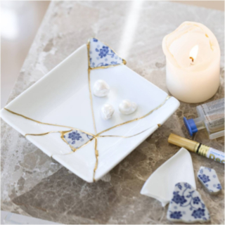 Kintsugi DIY Vit