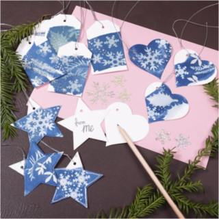 Presentetiketter DIY