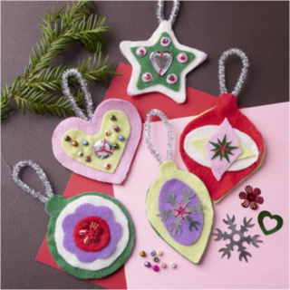 Jul DIY Hängande Dekorationer