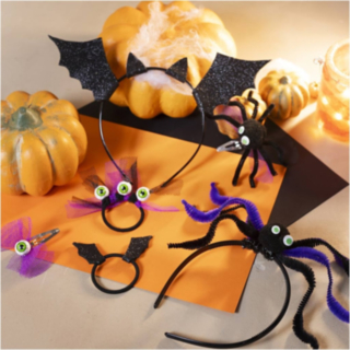 Halloween DIY Hårpynt