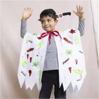 Halloween DIY Barndräkt