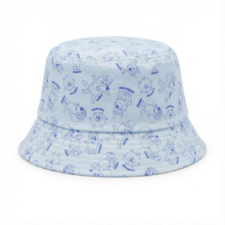 Bluey® Mönstrad Bucket Hat Ljusblå