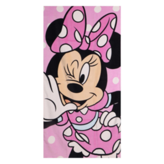 Minnie Mouse® Prickig Handduk Ljusrosa