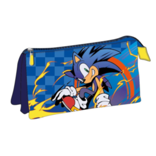 Sonic® 3 Fack Pennfodral Blå