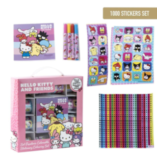 Hello Kitty® And Friends 1000 Klistermärken Set
