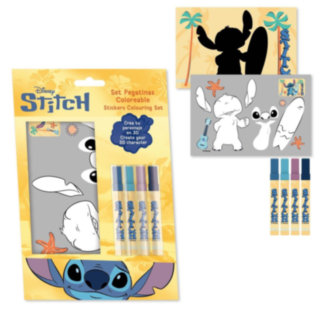 Stitch® Färglägg Själv Klistermärken