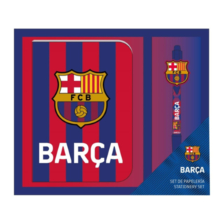 FC Barcelona® Anteckningsbok & Kulspetspenna